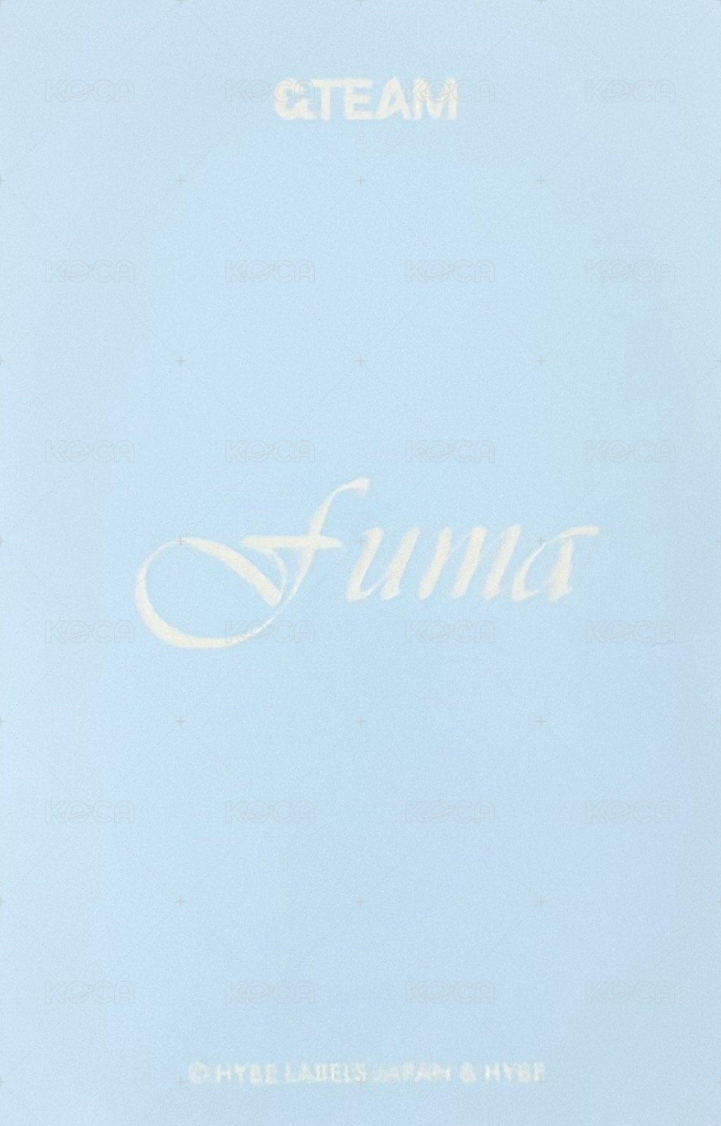 雪明 隨機卡  背面