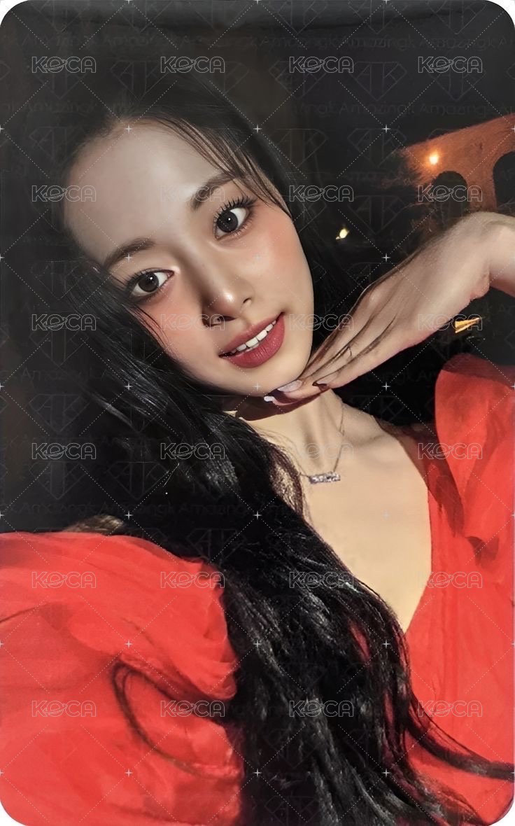 aboutTzu  JYP JAPAN Digipack  特典卡 單封 正面