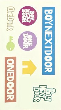 ONEDOOR STICK 貼紙 初販手燈組限定
