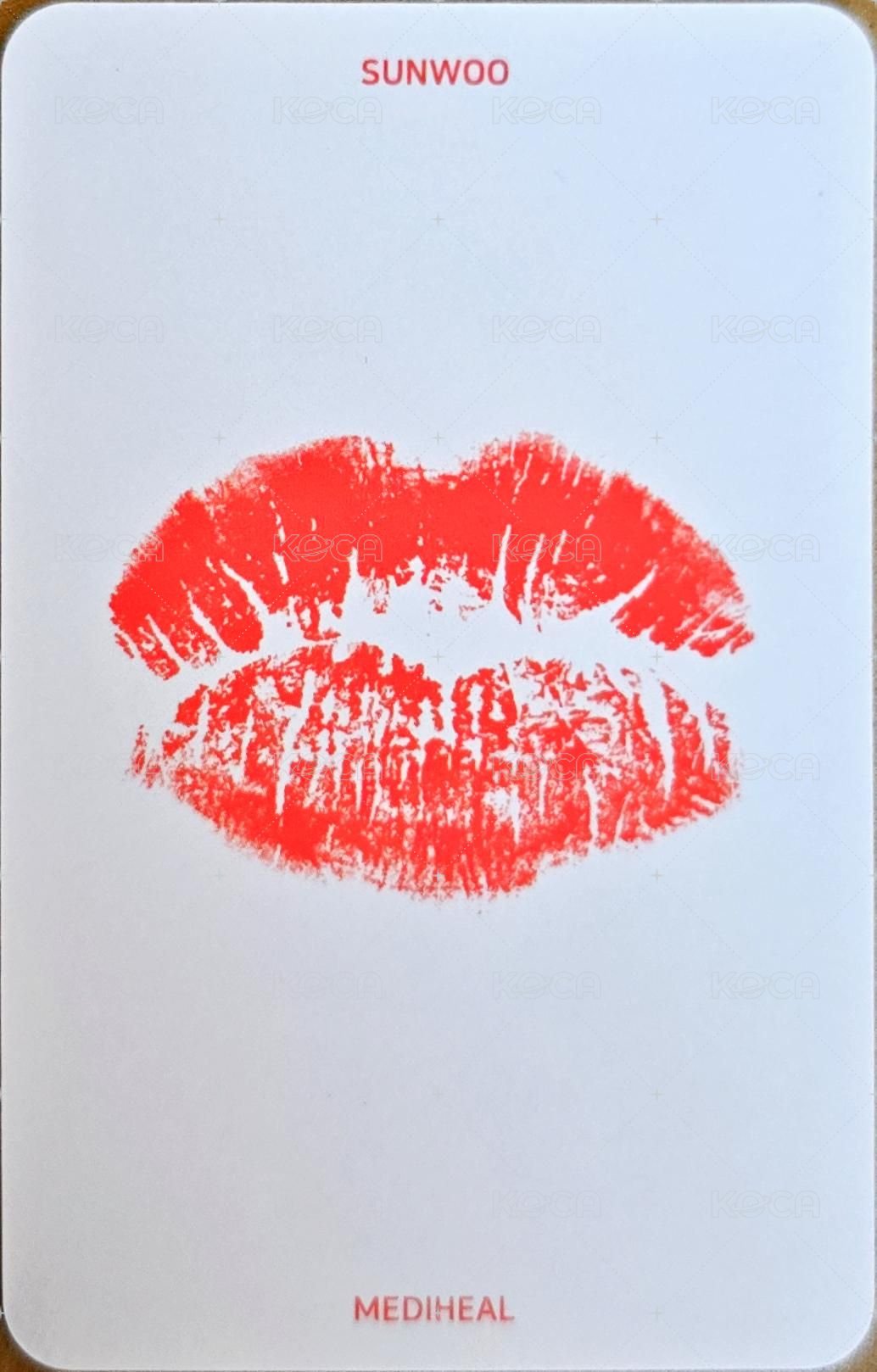 MEDIHEAL 代言卡 8.0 背面