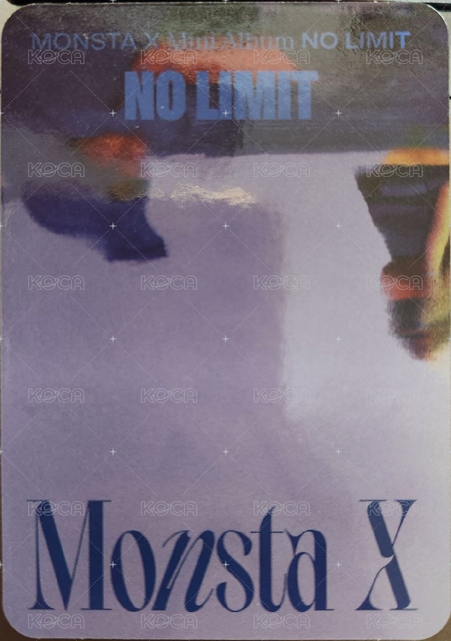 NO LIMIT 專輯卡 第二版 背面