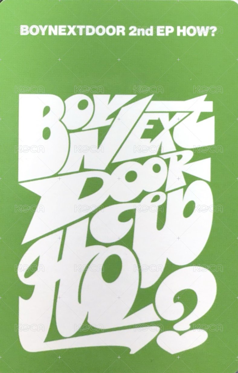 HOW? km蝦皮 1.0 簽售卡  背面