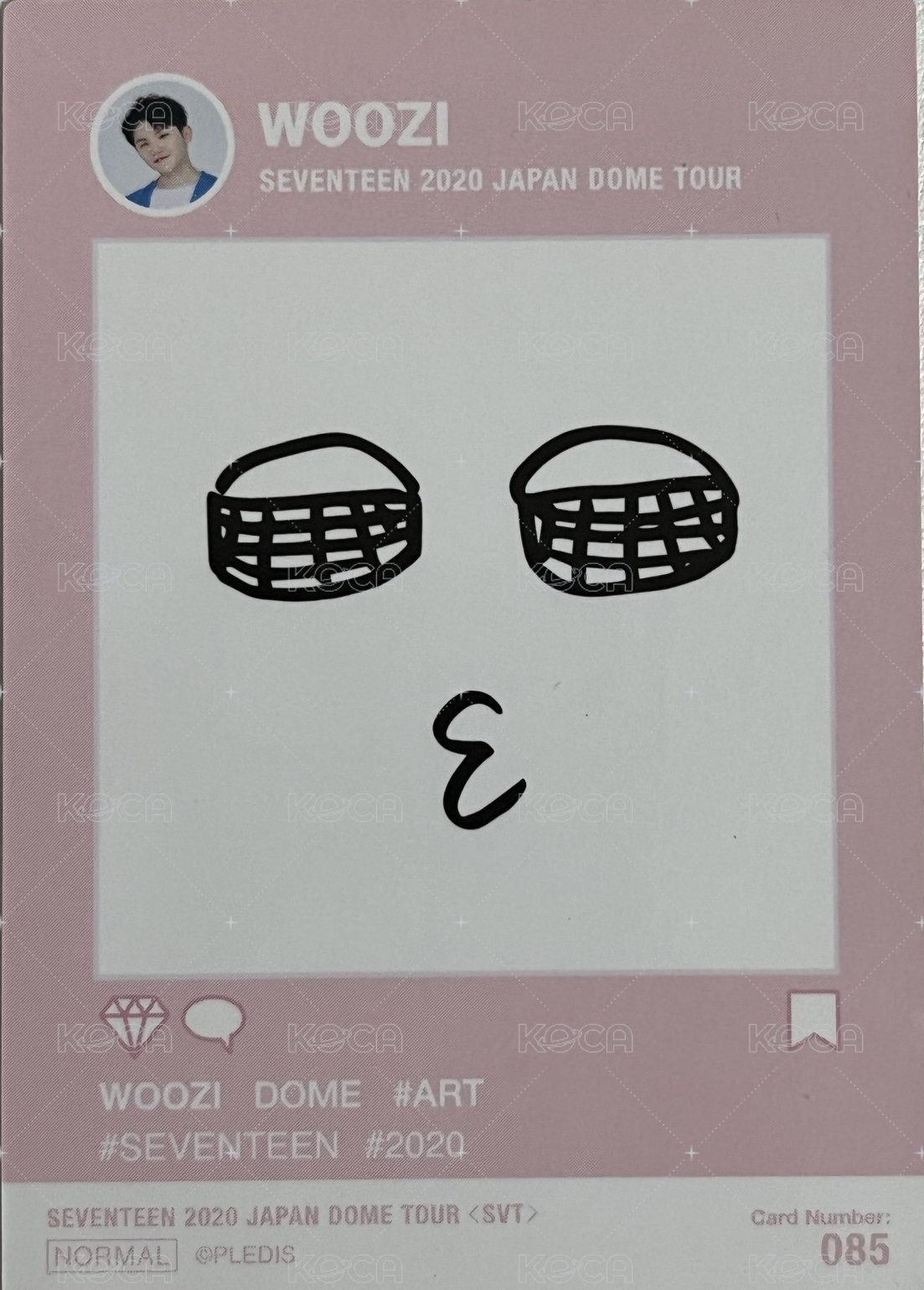 20蛋巡 隨機卡 勳 背面