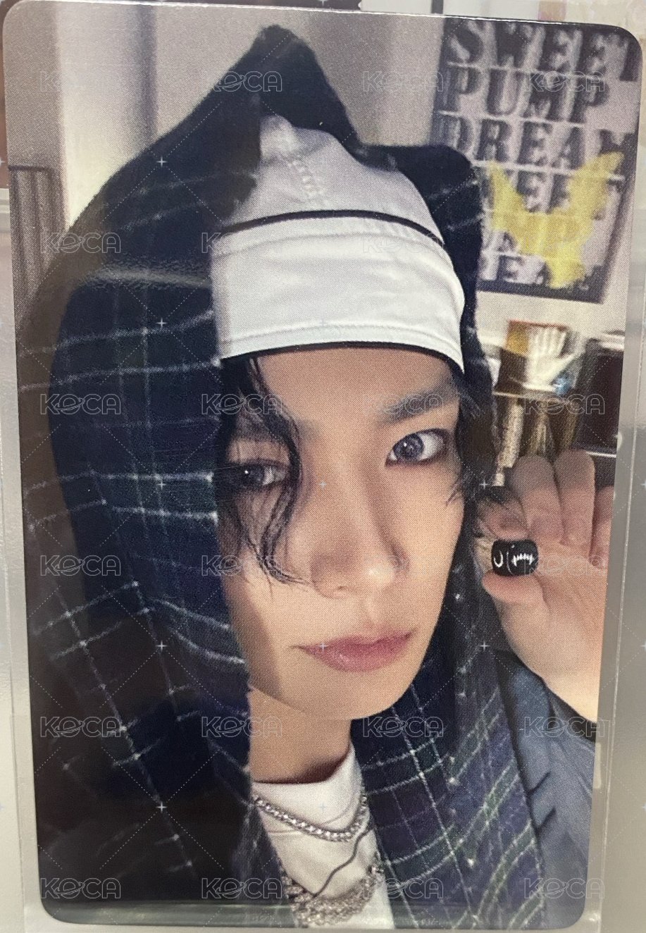 正二後續 yzy 3.0 簽售卡  正面