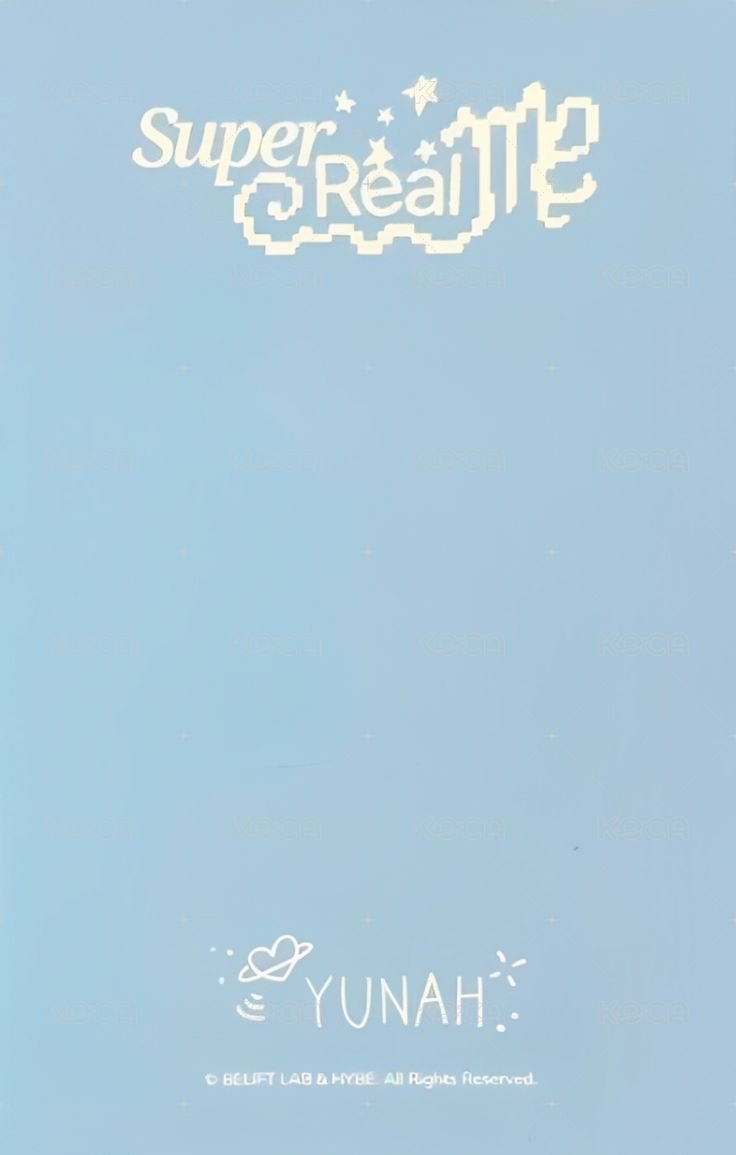 SUPER REAL ME 周邊卡 快閃貼紙卡 背面