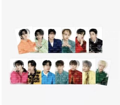 Seventeen follow 變化卡一組