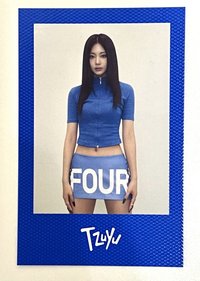 THIS IS FOR｜子瑜 拍立得卡(藍)