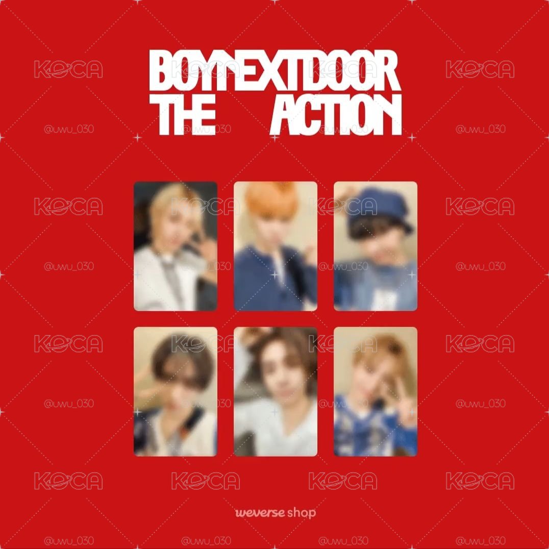 The Action 外套 周邊卡