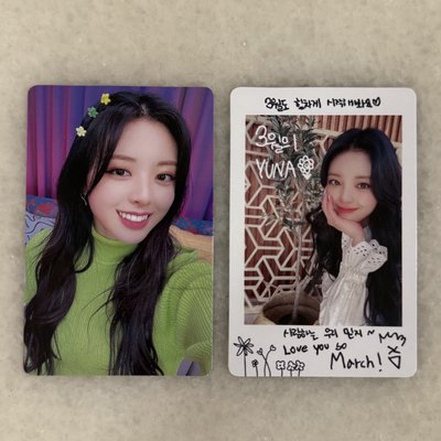 ITZY 申有娜 No Bad Days 小卡 拍立得