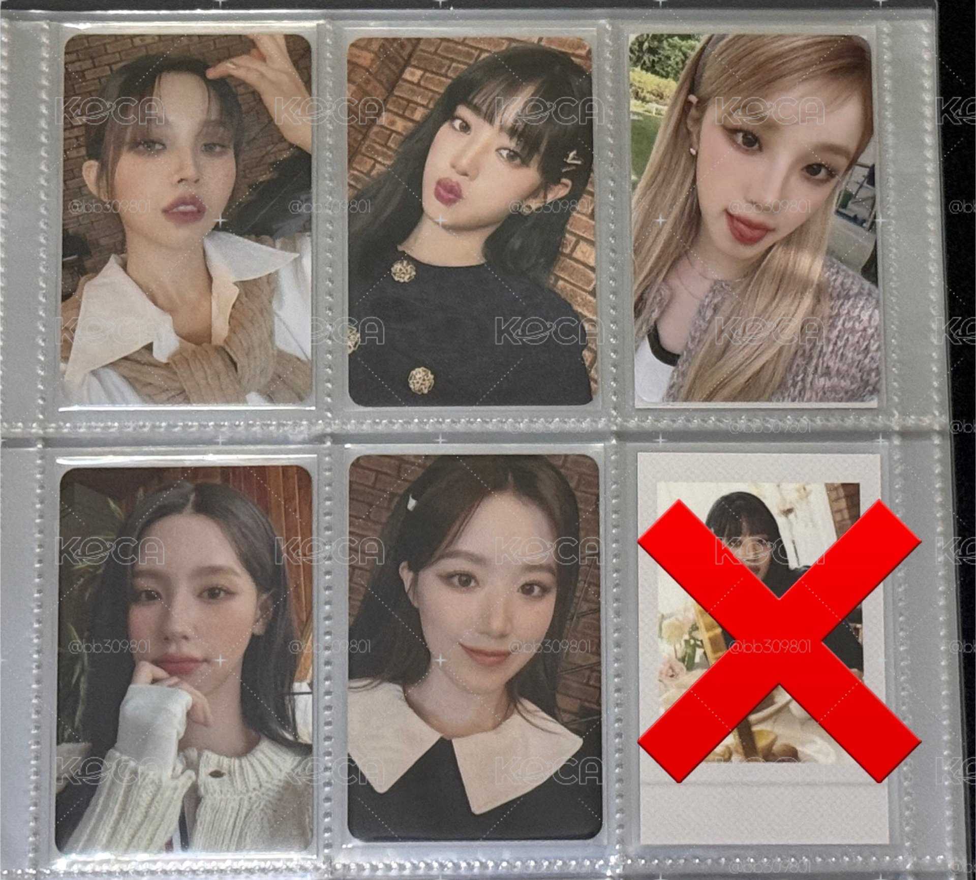 I-dle 四期會員禮卡 一套