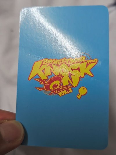 李常赫RIWOO Knock on仁川場 粽卡 入場卡