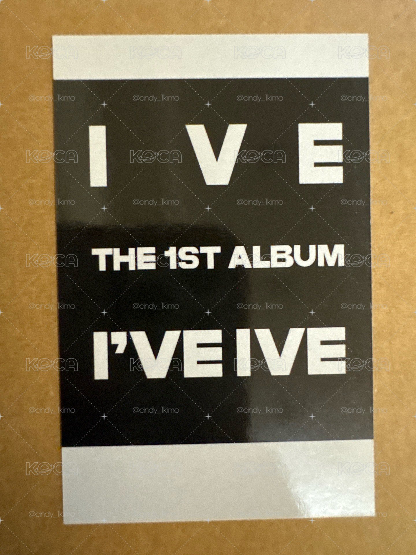 I've IVE sw 2.0 幸運卡 瑞