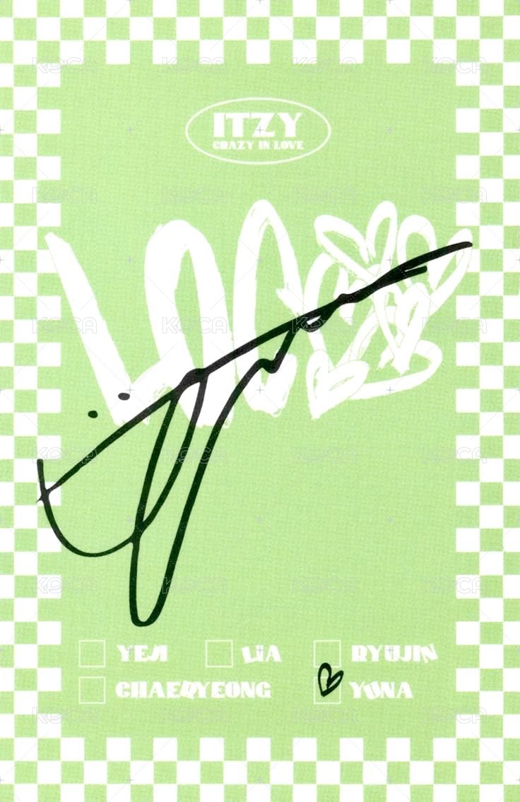 CRAZY IN LOVE 專輯卡  背面