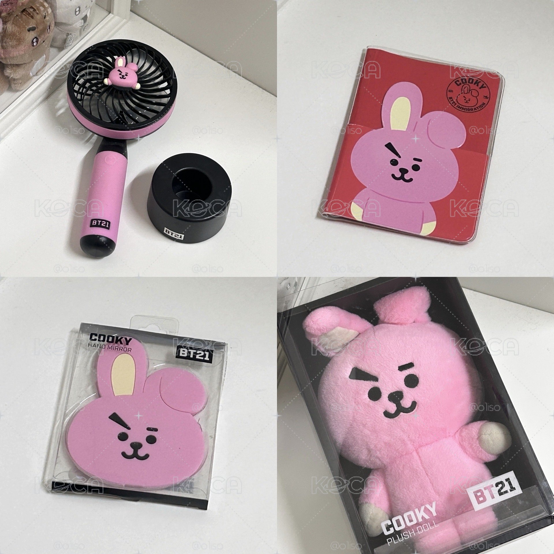 Cooky BT21初代周邊 贈品很多！！