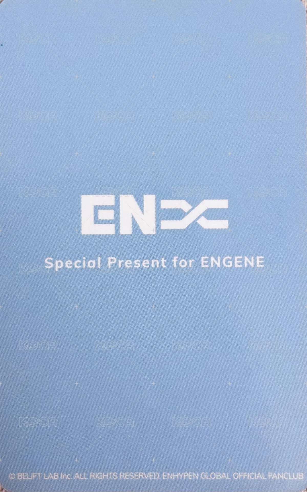 WTL世巡 入場卡 / 場限卡 日本 ENGENE ZONE 背面