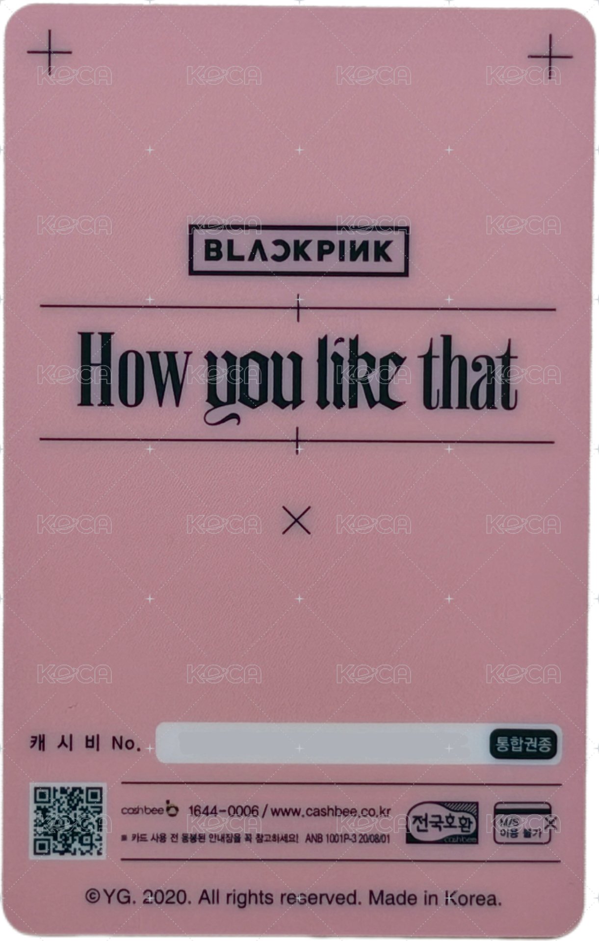 HYLT 交通卡  背面