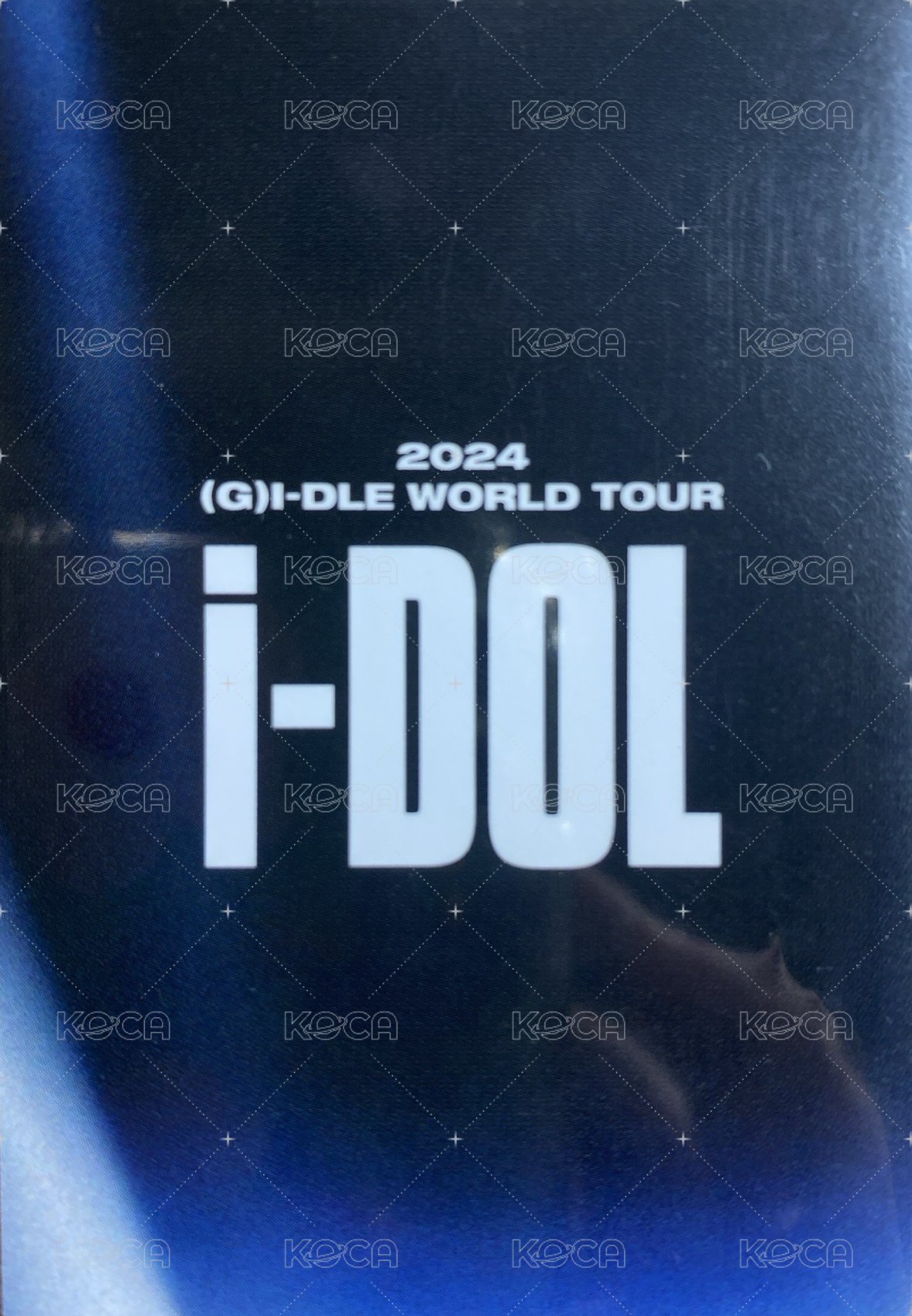 24’演唱會 iDOL 隨機卡  背面