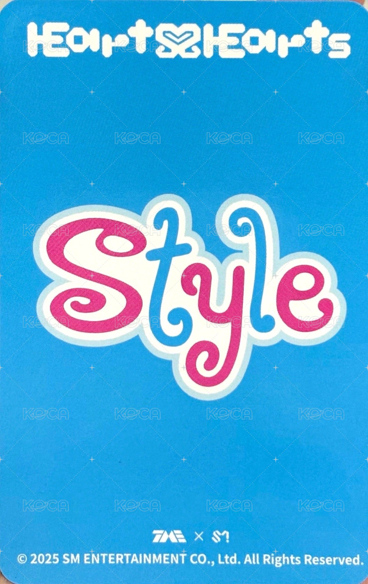 數單一 星光卡 二星 背面