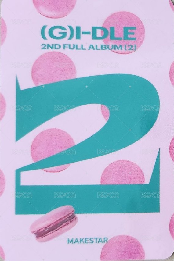 正規二 ms 7.0 簽售卡 甜點師琦 背面