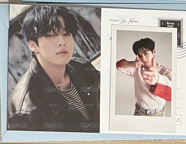 Stray kids Maxident 情書 拍立得 Lee Know 旻