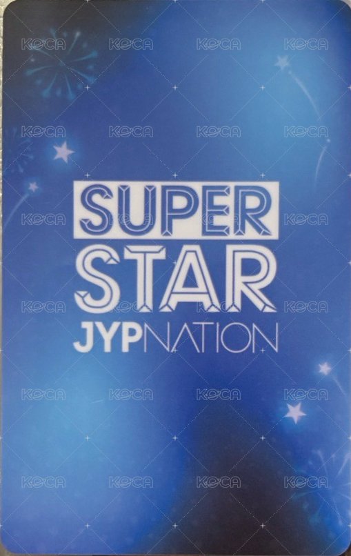 SUPERSTAR 遊戲卡 STAR+ING 背面