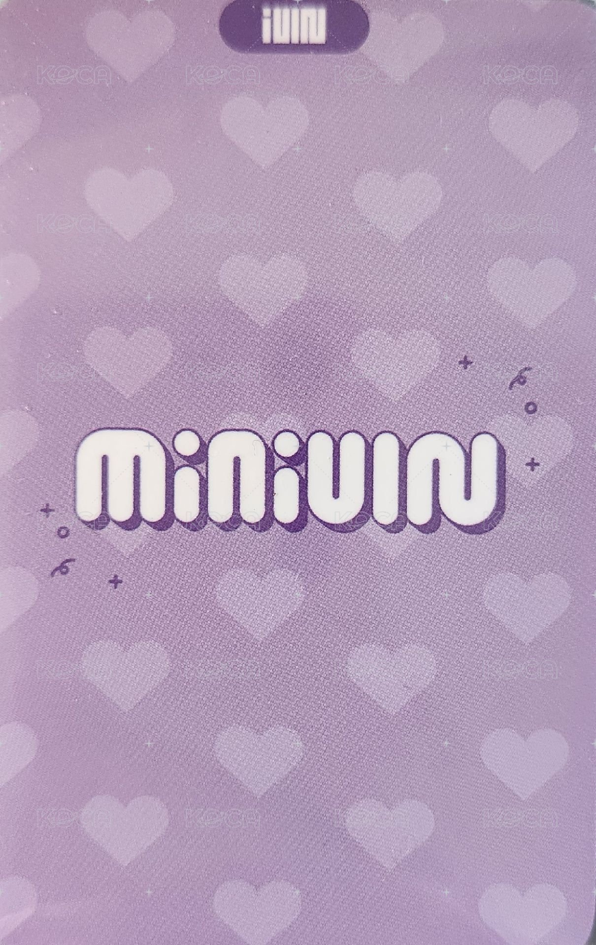 MINIDLE娃娃1.0週邊 周邊卡 水手服妮 背面