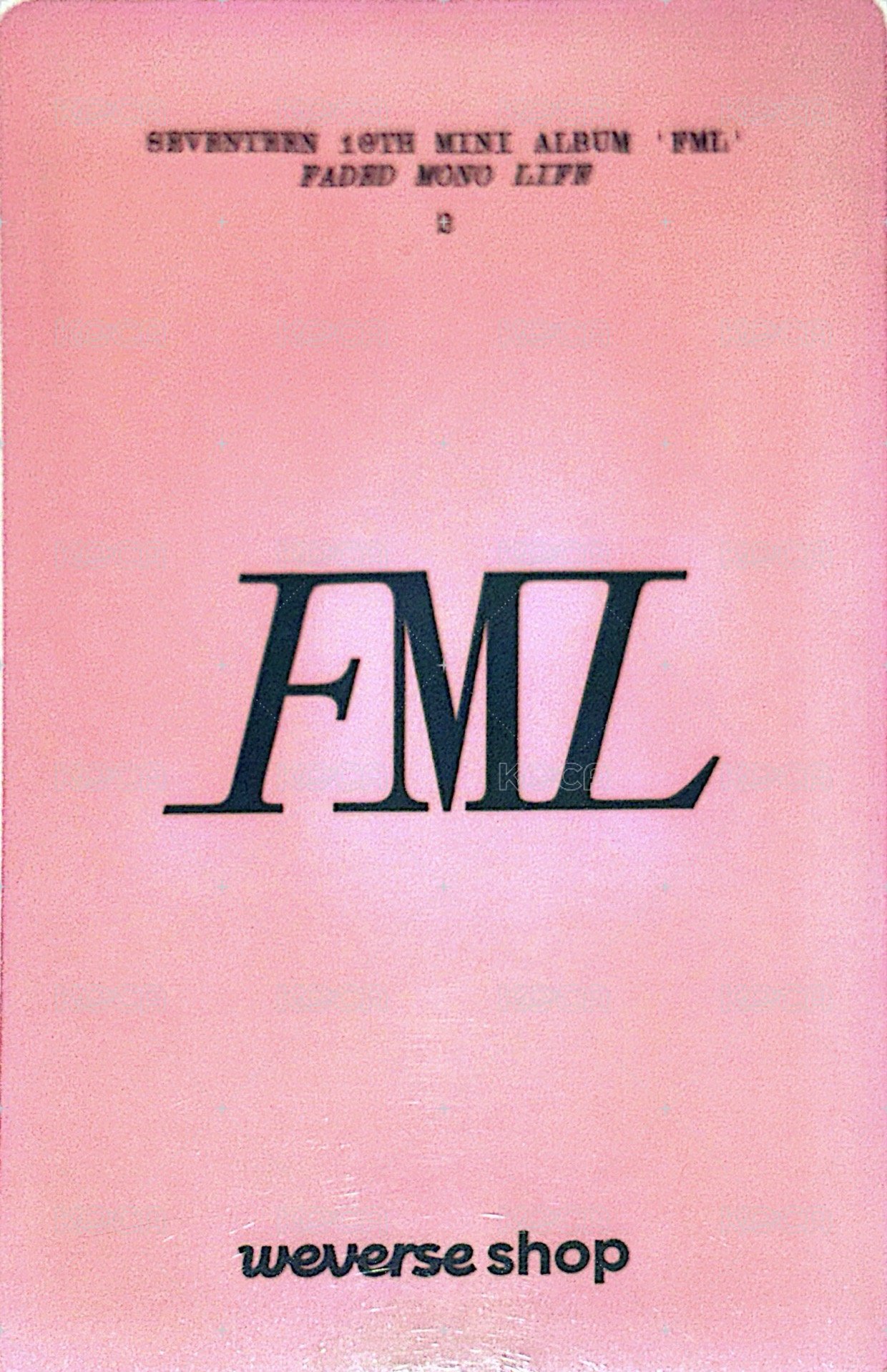 MINI10 wvs GV 特典卡  背面