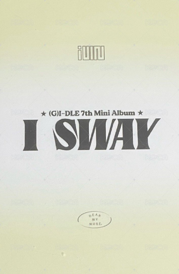 I SWAY dmm 特典卡 1.0-刷 背面
