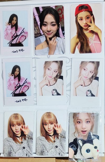 子瑜Strategy 小卡及拍立得