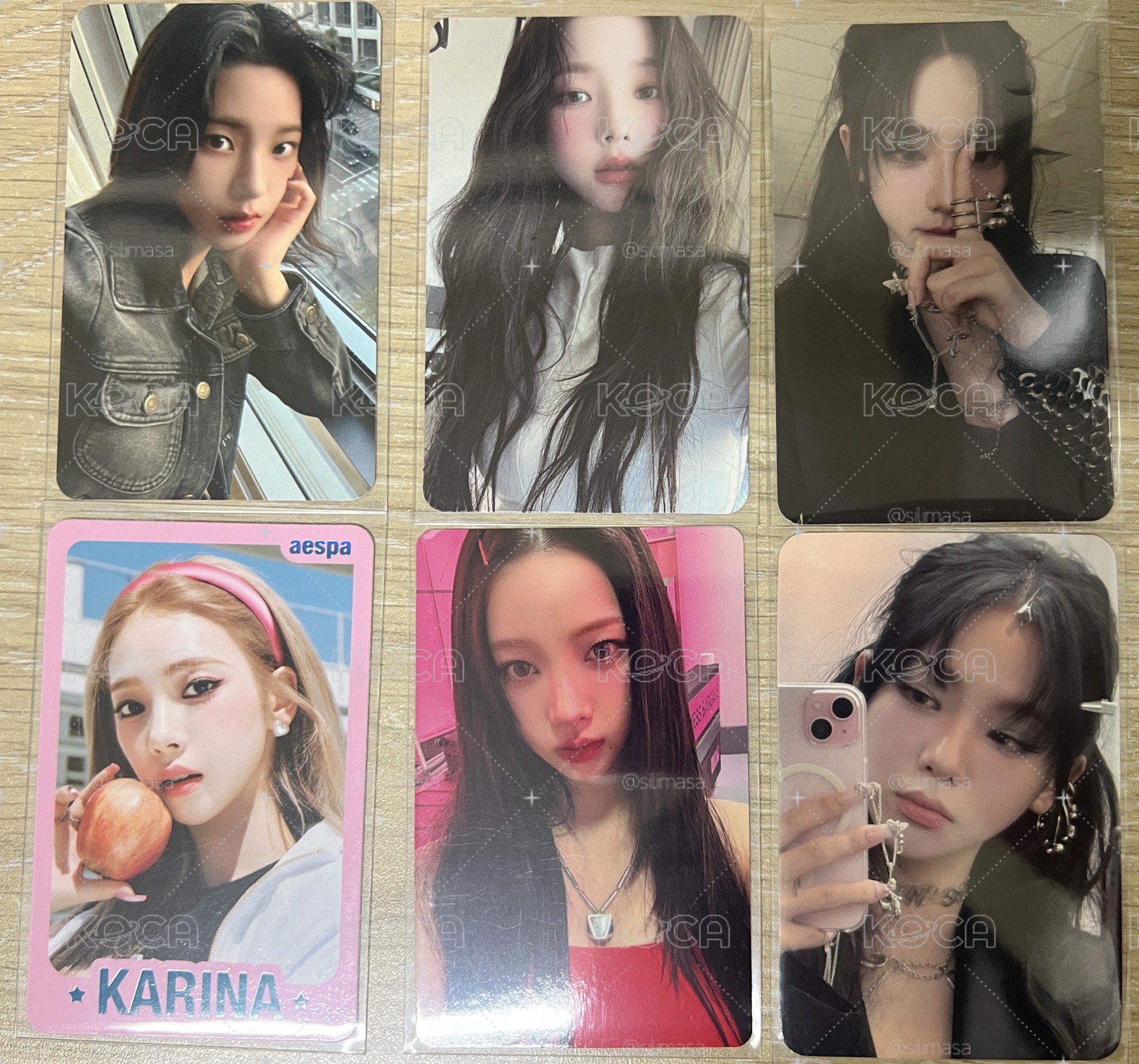 aespa 柚 karina 專輯 特典 隨機 小卡