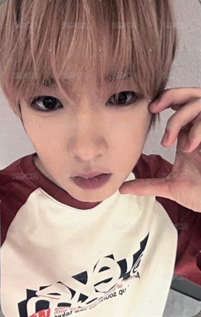 Color k4 簽售卡  正面