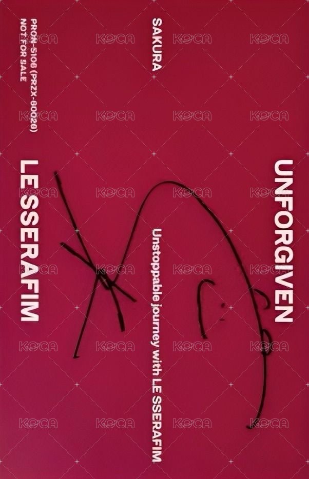 UNFORGIVEN JP 專輯卡 日咖限定盤 背面