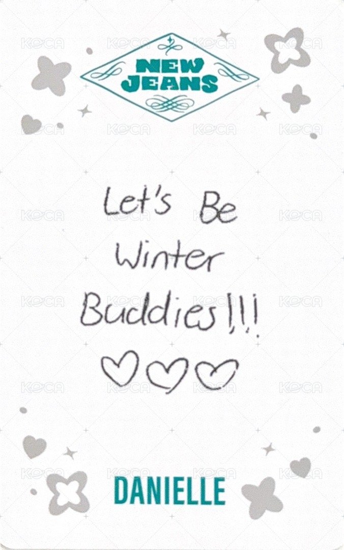 OMG 專輯卡 WVS C ver. 背面