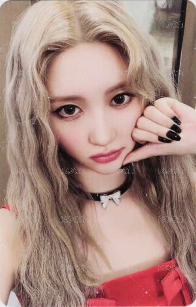 IVE SECRET 船特 單封 特典卡  正面