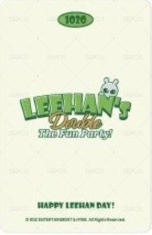 25生日 周邊卡 小卡組 固配 背面