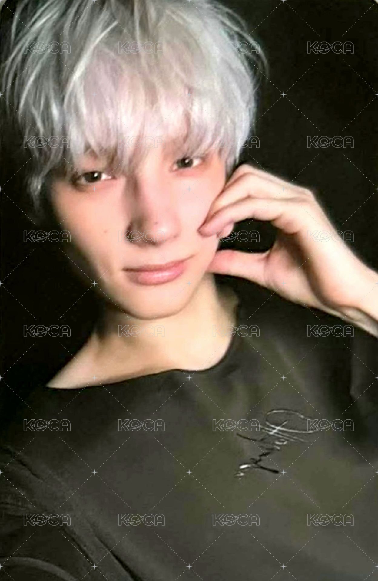 正四 km蝦皮 簽售卡  正面