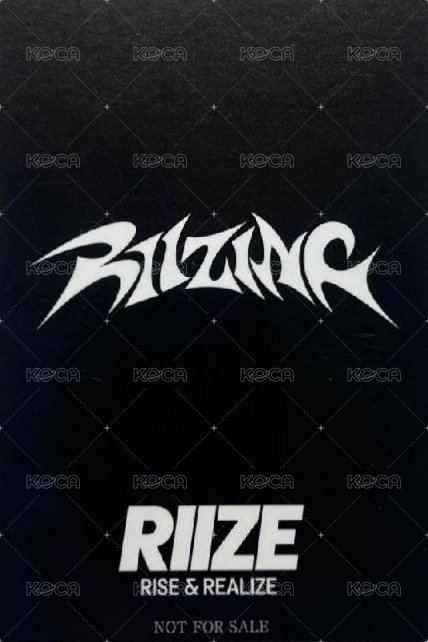 RIIZING 日咖 幸運卡  背面