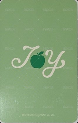 From JOY, with Love k4 預售（PB） 特典卡  背面