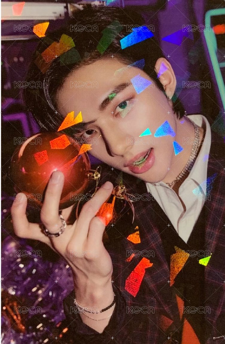 聖誕 專輯卡 HOLO ver.閃卡 正面