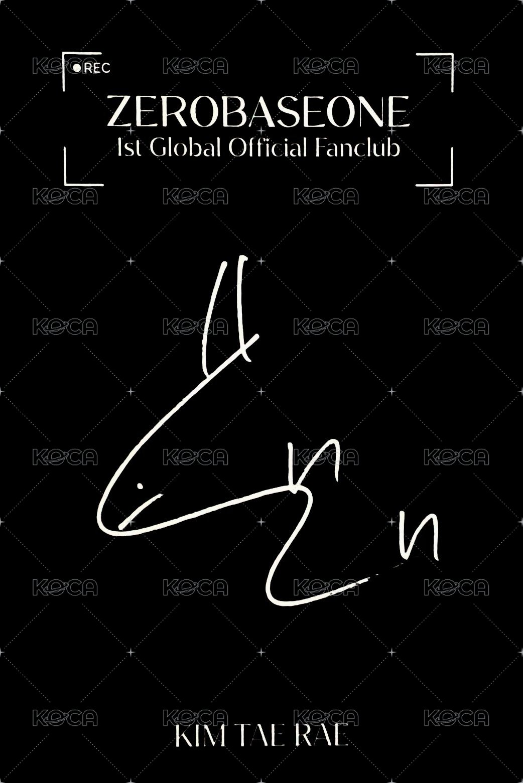 一期會員 Plus Chat 周邊卡  背面