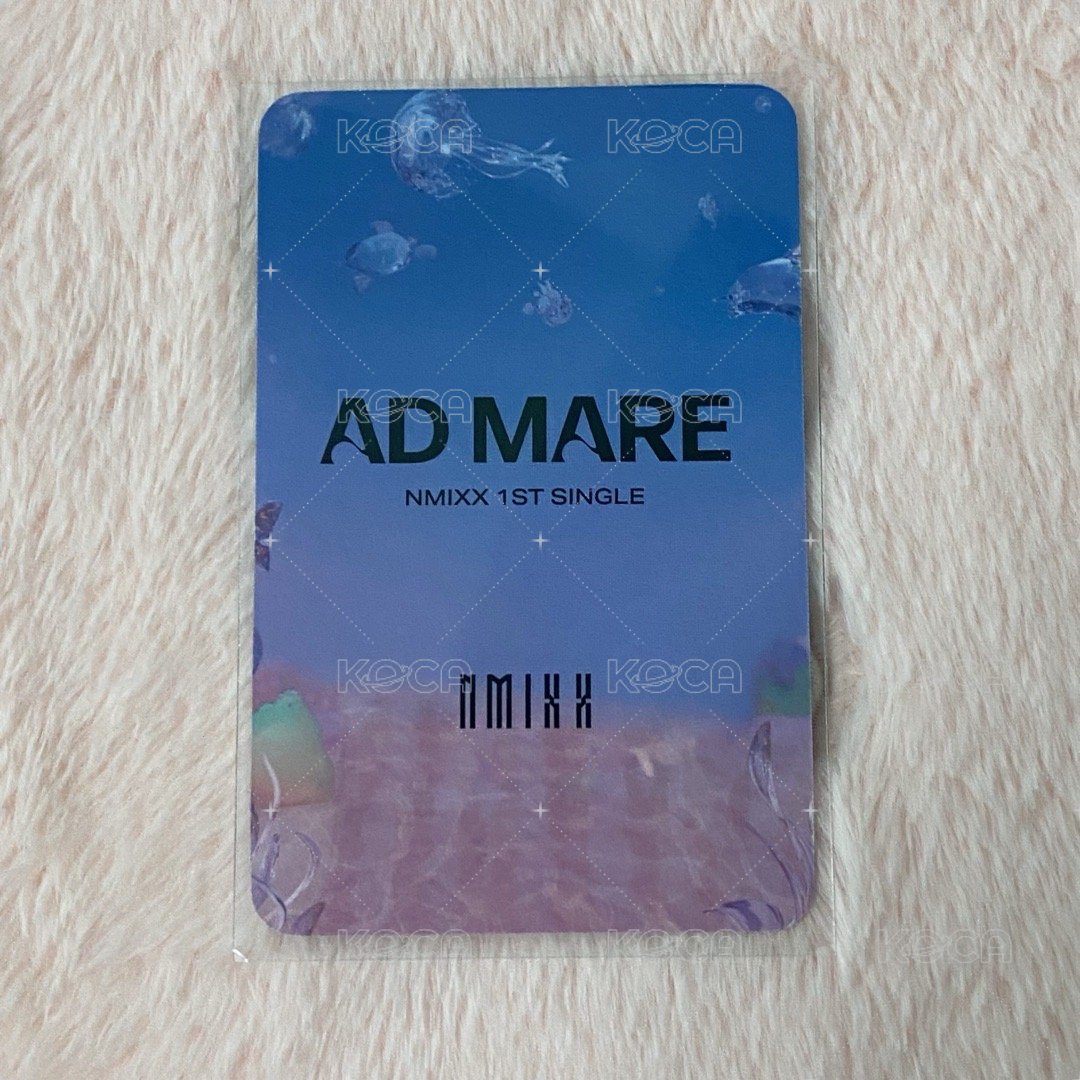 AD MARE sw 簽售卡 3.0 莉 背面