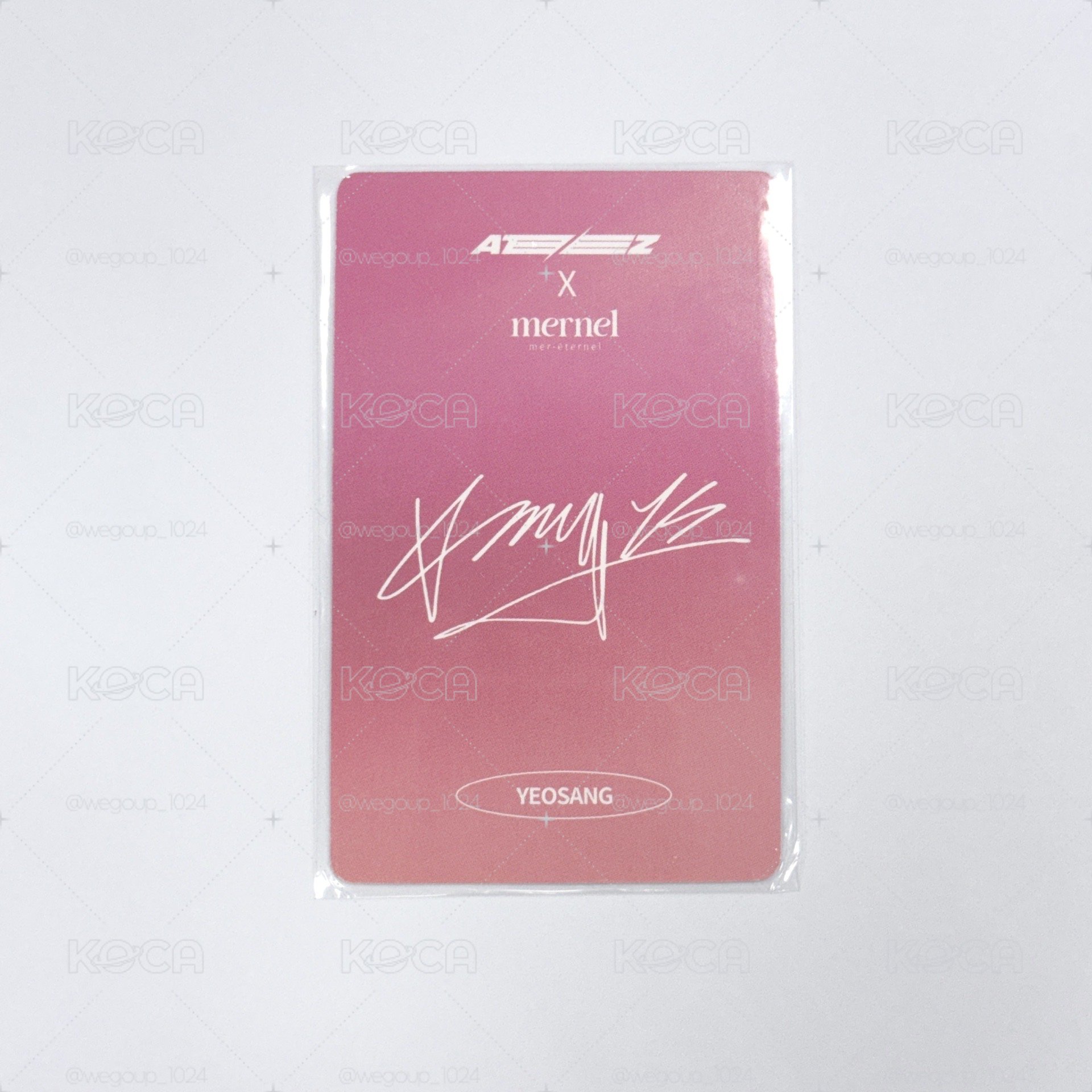 ATEEZ x MERNEL 代言卡 3.0 呂尚