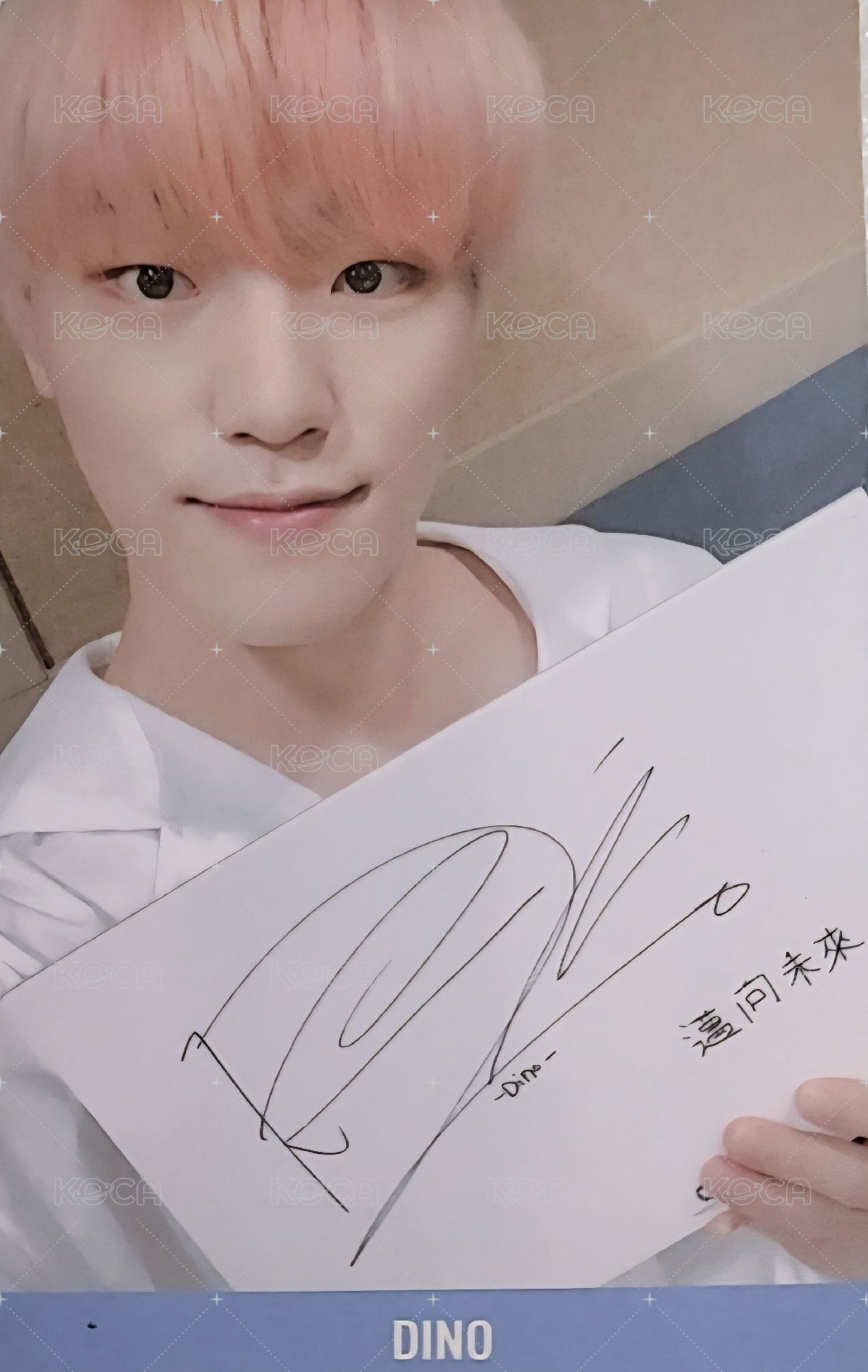 YMMD 華納 台灣限定盤 特典卡 手寫中文問候卡 正面