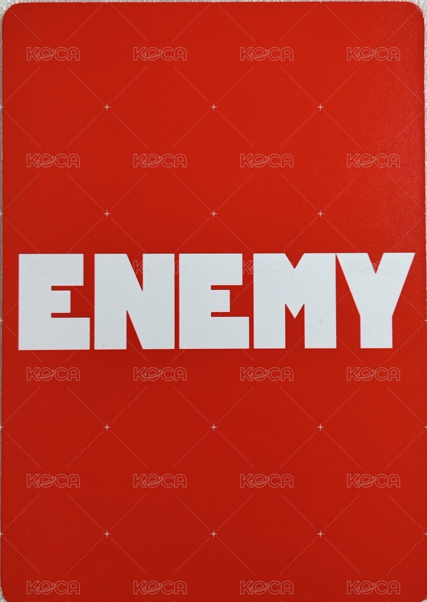 ENEMY 入場卡 / 場限卡  背面