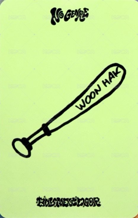 No Genre 打歌卡 音銀2.0 6 背面