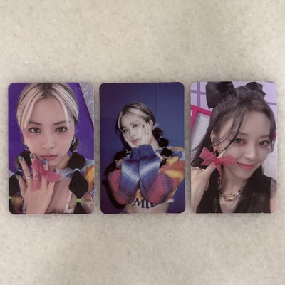 ITZY 申留真 申有娜 小卡 歷年專卡