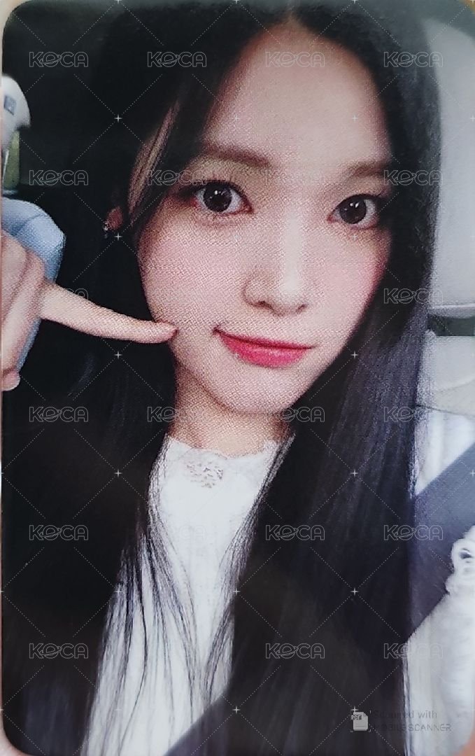 單一 ju 簽售卡  正面