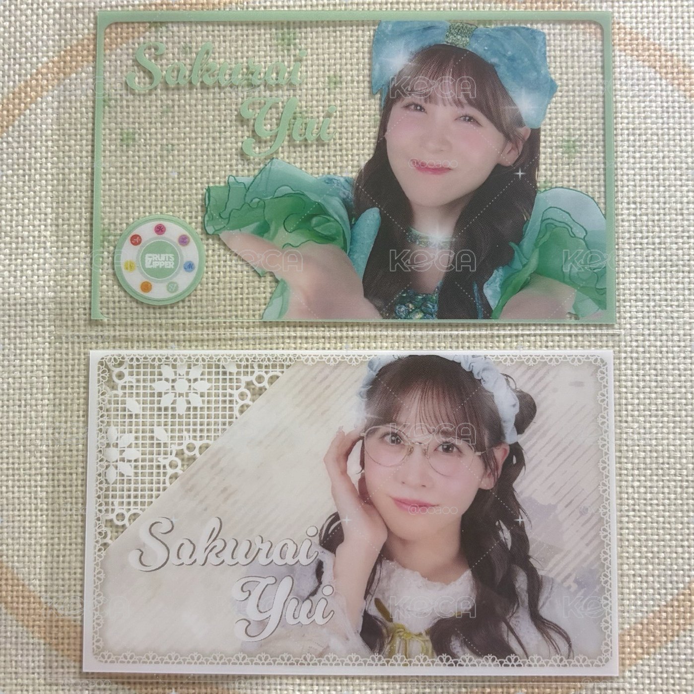 FRUITS ZIPPER 櫻井優衣 かがみ 透卡