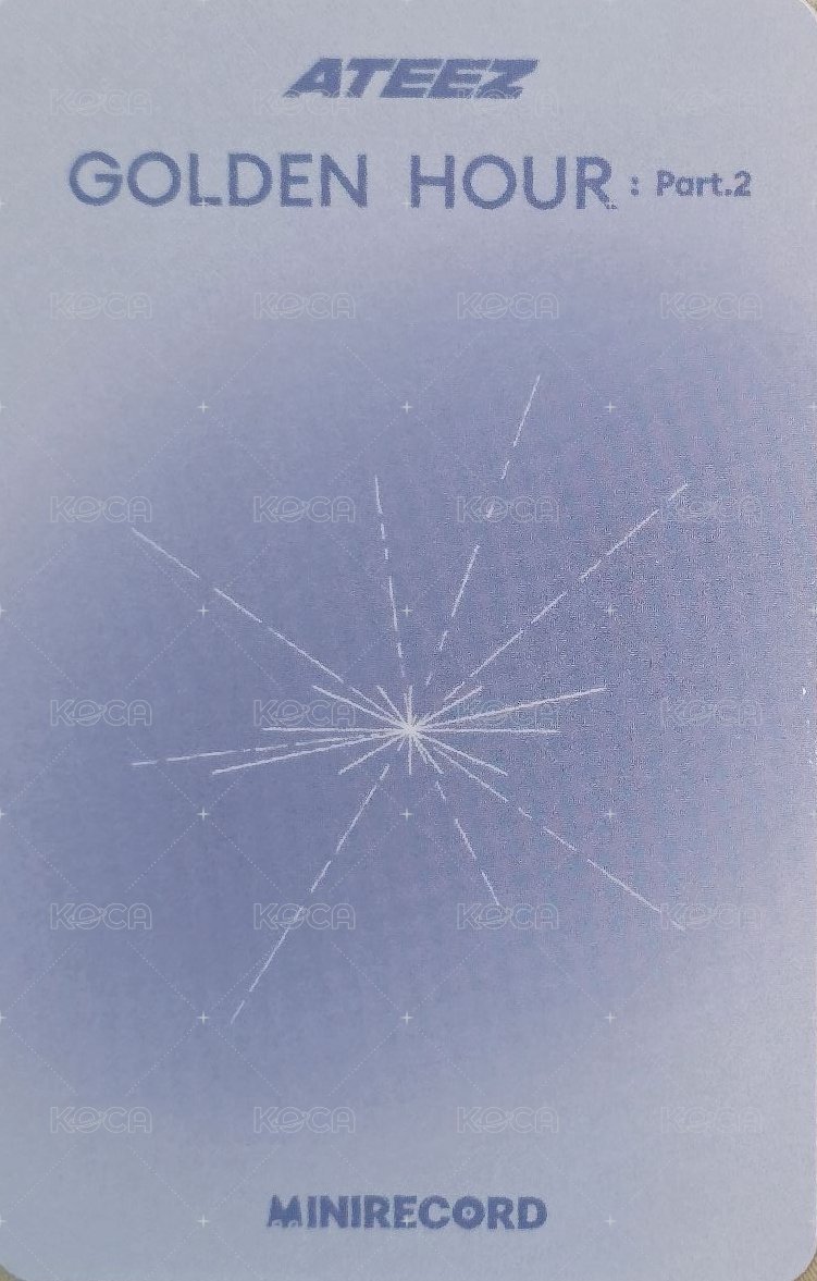 GH2 MINIRECORD 2.0 幸運卡  背面