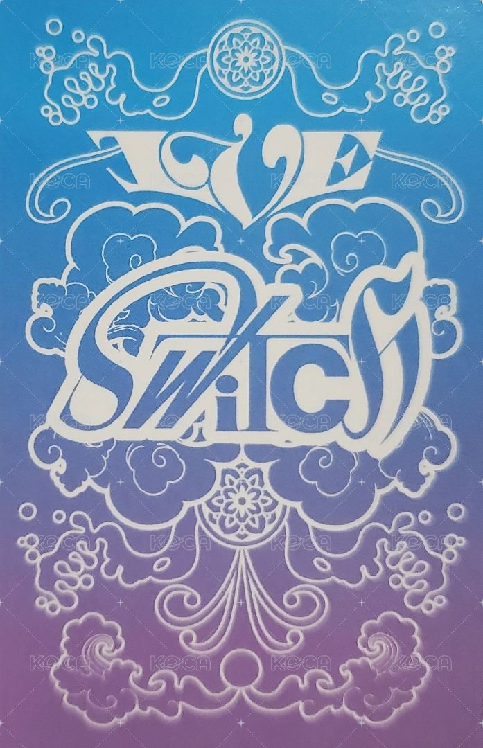 IVE SWITCH 專輯卡 SWITCH專卡 圓 背面